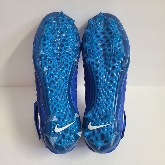Nike Force Savage Pro 2 Football Cleats AH4000-400 Size 14 Blue